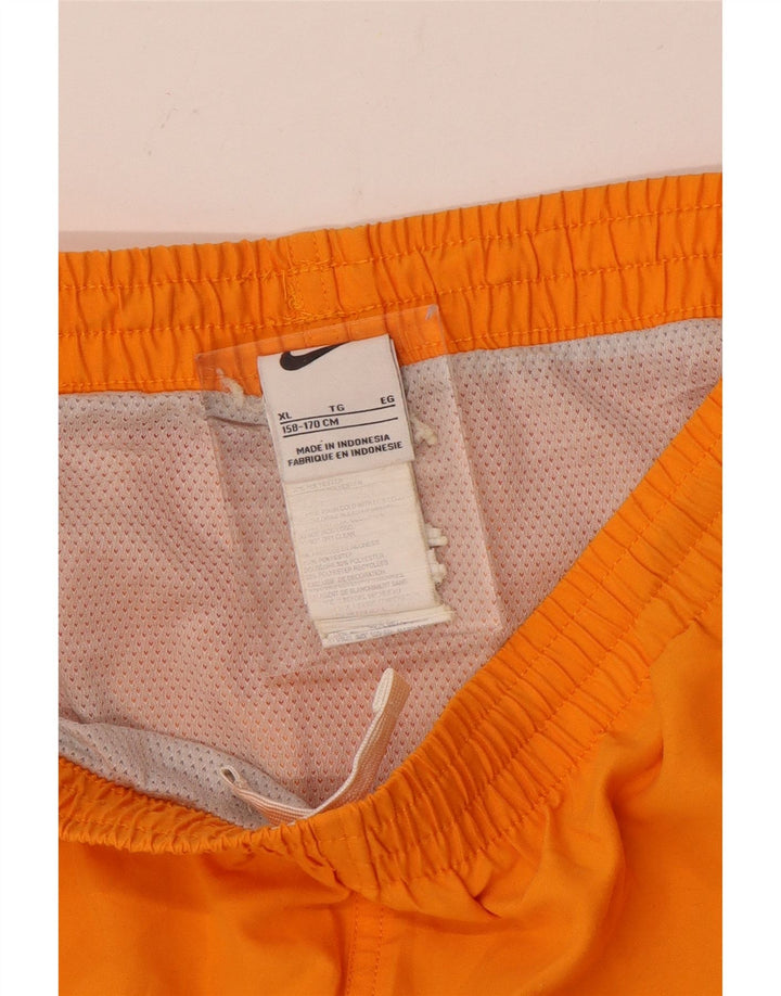 NIKE Badeshorts für Jungen, 13–14 Jahre, XL, Orange, Polyester