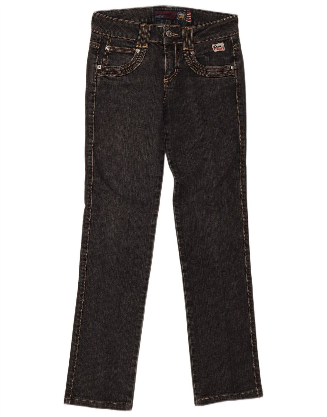 Roy Rogers Damen Straight Jeans W24 L29 Marineblaue Baumwolle