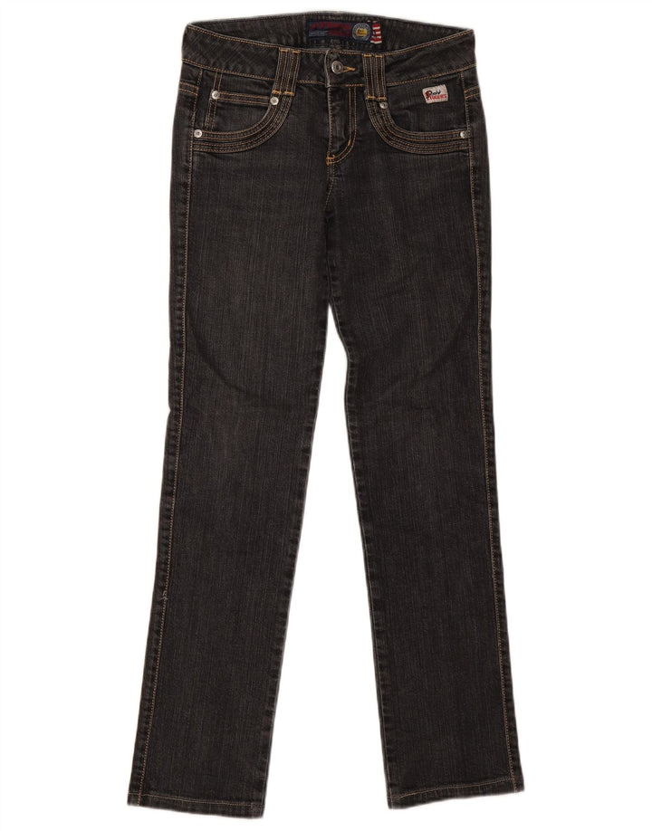 Roy Rogers Damen Straight Jeans W24 L29 Marineblaue Baumwolle