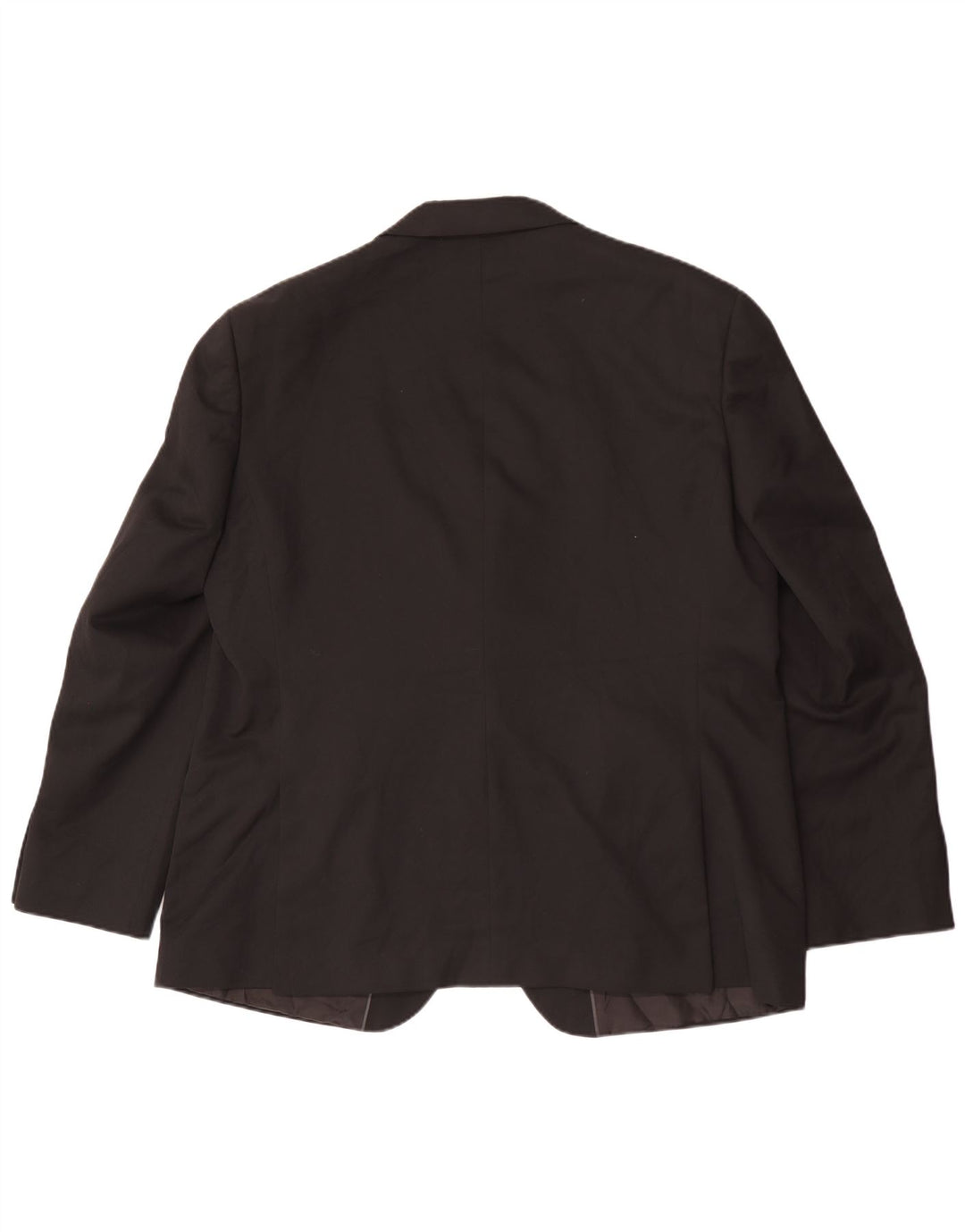 Marks & Spencer Herren-Blazer mit 2 Knöpfen, UK 46, XL, Schwarz, Polyester