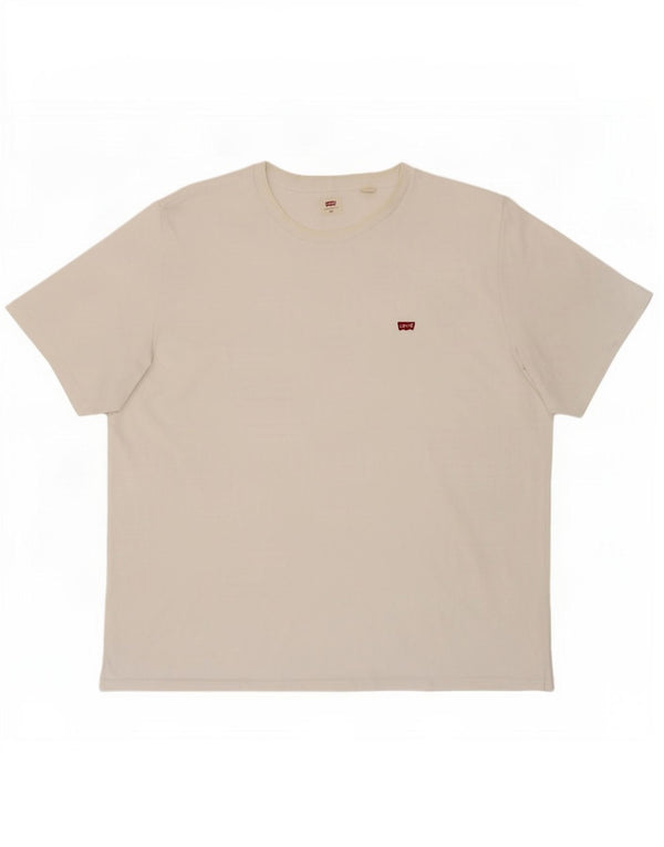 Levi's Herren T-Shirt Top 3XL Weiße Baumwolle