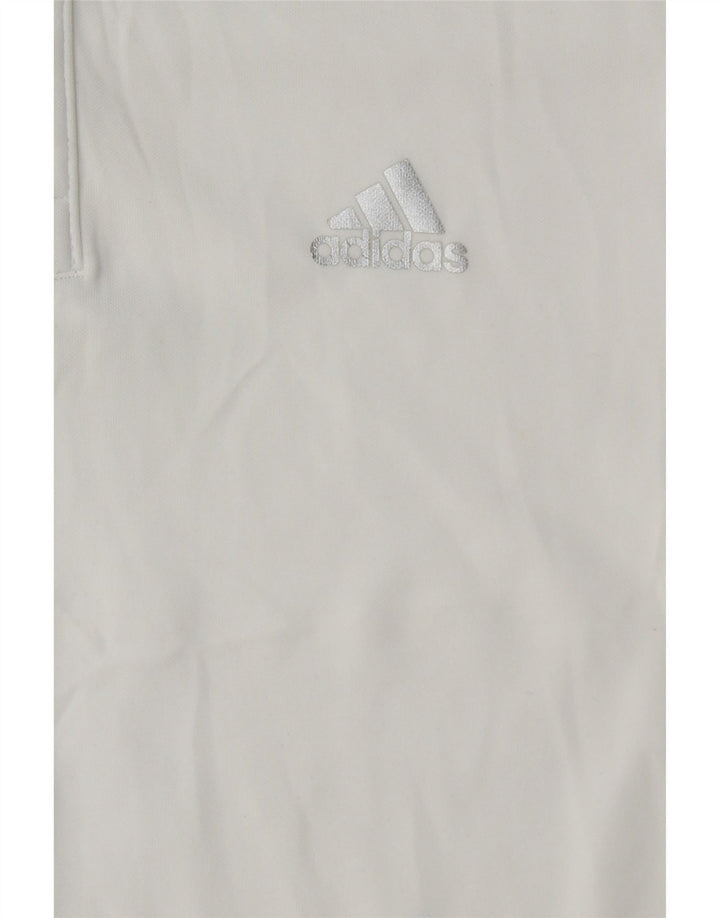 Adidas Herren Climalite Poloshirt Small Weiß