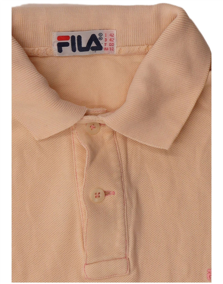 Fila Damen Poloshirt IT 42 Medium Beige