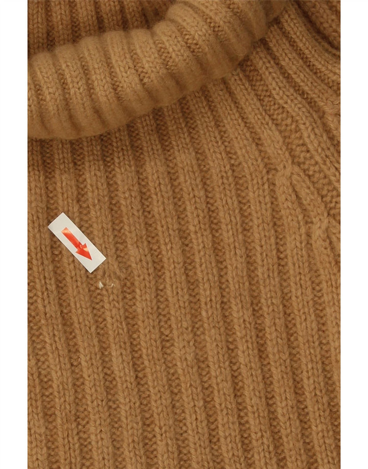 Etro Rollkragenpullover für Damen, UK 14, Mittelbeige