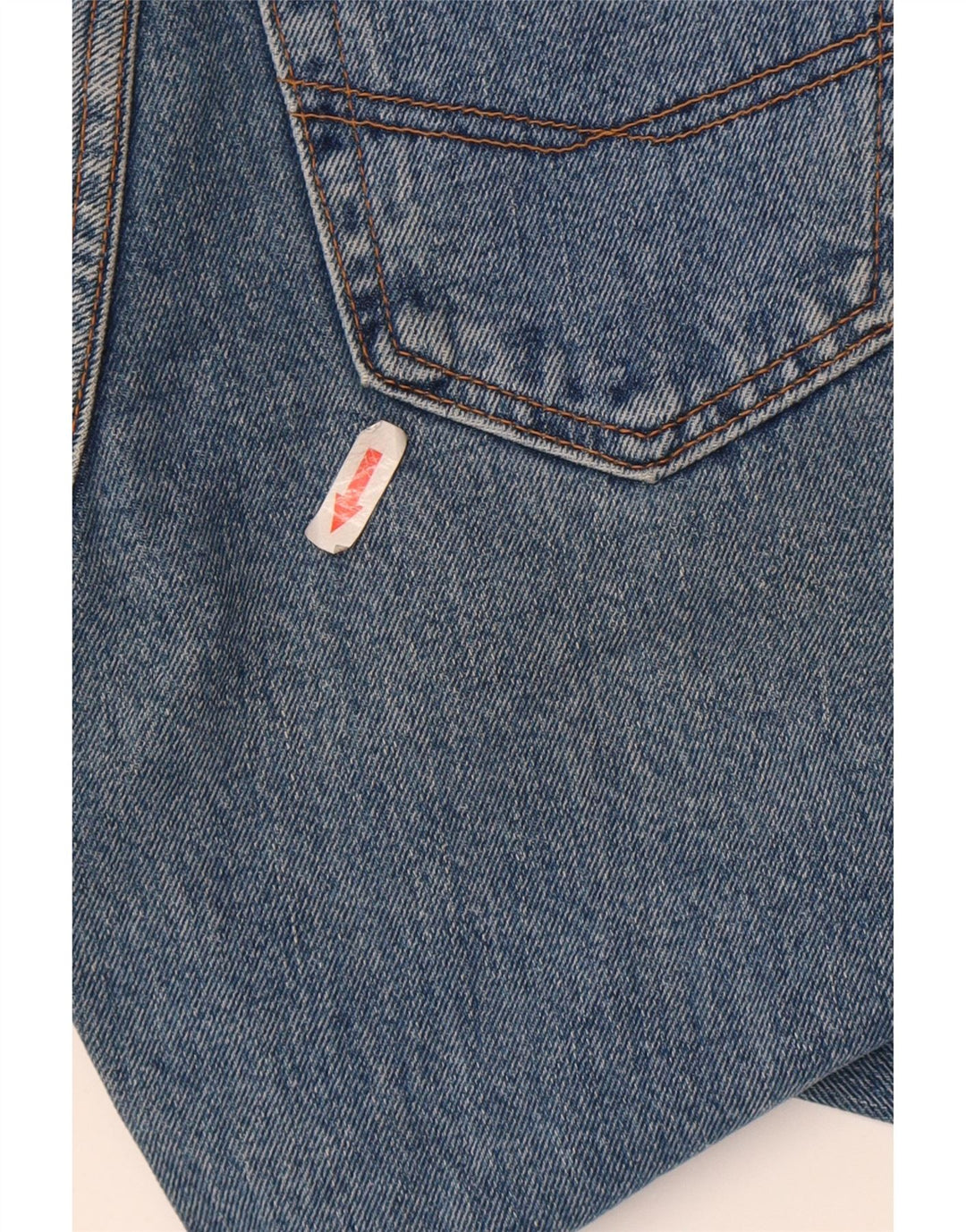 Rifle Damen Straight Jeans W28 L34 Blaue Baumwolle