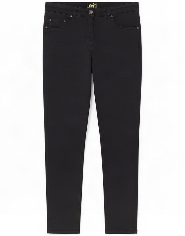 Mistral Damen Skinny Jeans IT 48 XL W36 L27 Marineblau Baumwolle