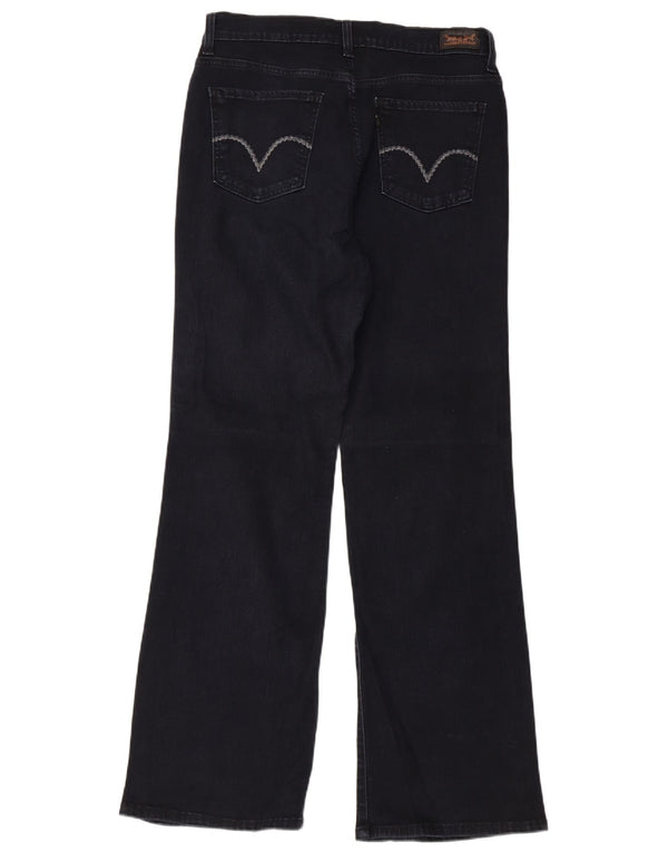 Levi's Damen 512 Perfectly Slim Bootcut Jeans W32 L32 Marineblaue Baumwolle