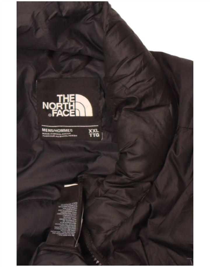 The North Face Herren Wattierte Jacke UK 44 2XL Schwarz Polyester