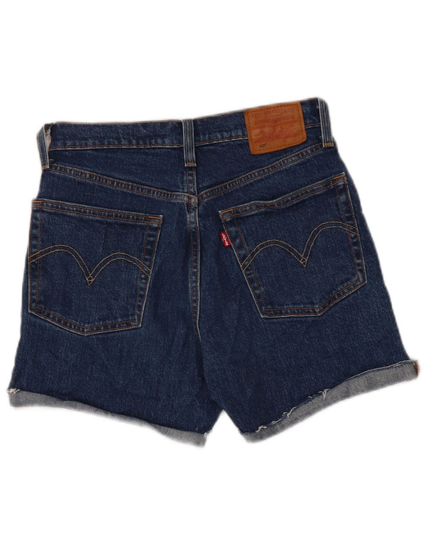 Levi's Damen 501 Denim Shorts W25 XS Blaue Baumwolle