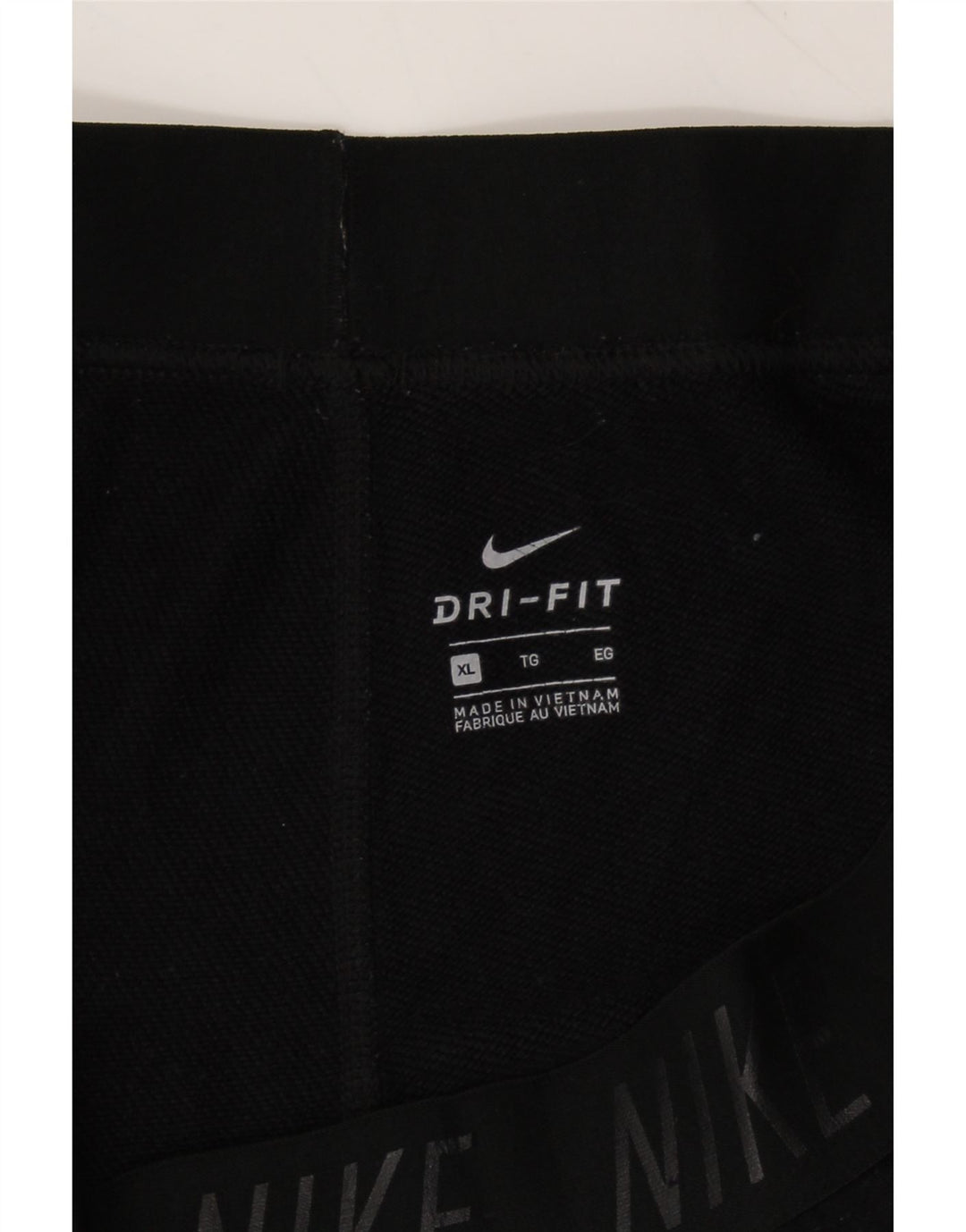 NIKE Womens Graphic Tracksuit Trousers UK 18 XL  Black Polyester Vintage Nike and Second-Hand Nike from Messina Hembry 
