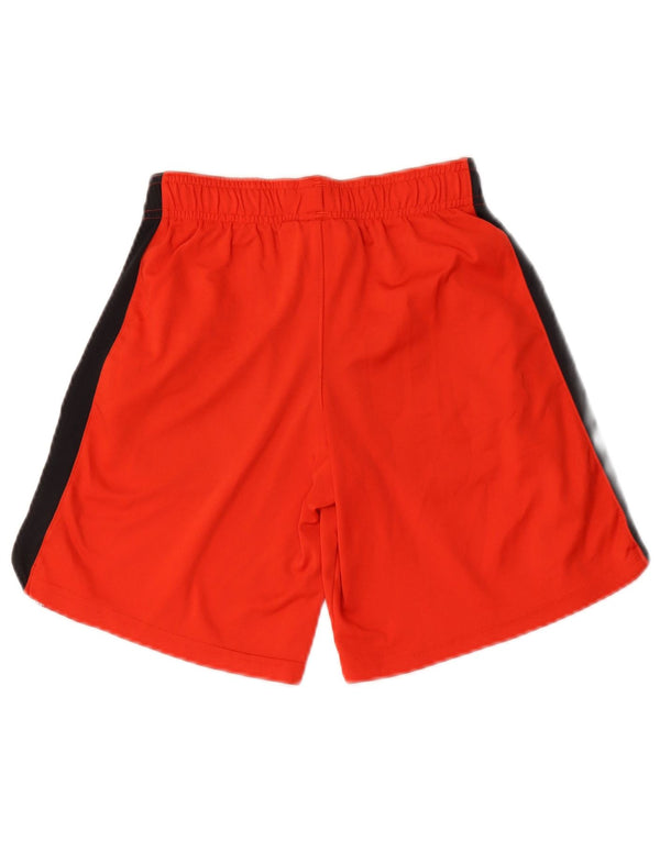 Under Armour Jungen-Sportshorts mit Grafik, 7–8 Jahre, Größe S, Rot, Farbblock