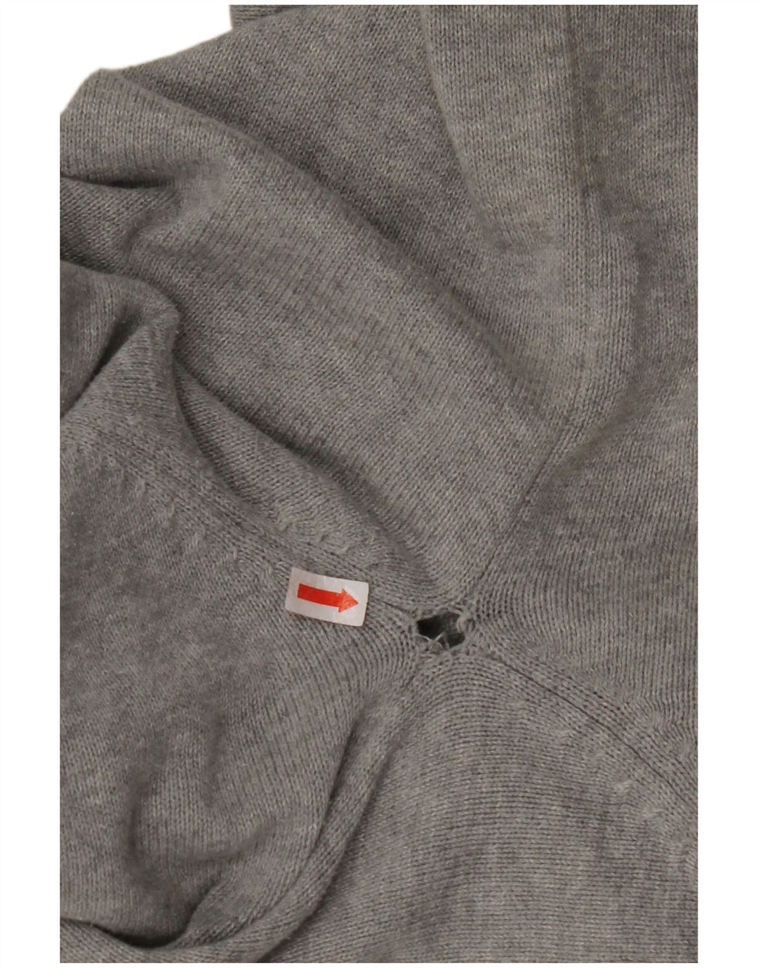 NAUTICA Herren-Pullover mit Reißverschluss am Hals, XL, graue Argyle-/Diamant-Baumwolle