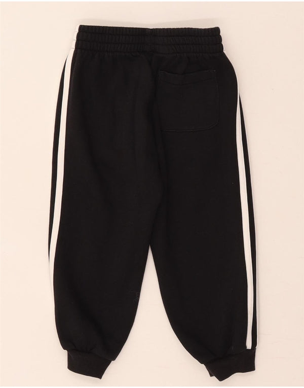 Adidas Boys Tracksuit Trousers Joggers 3-4 Years  Black