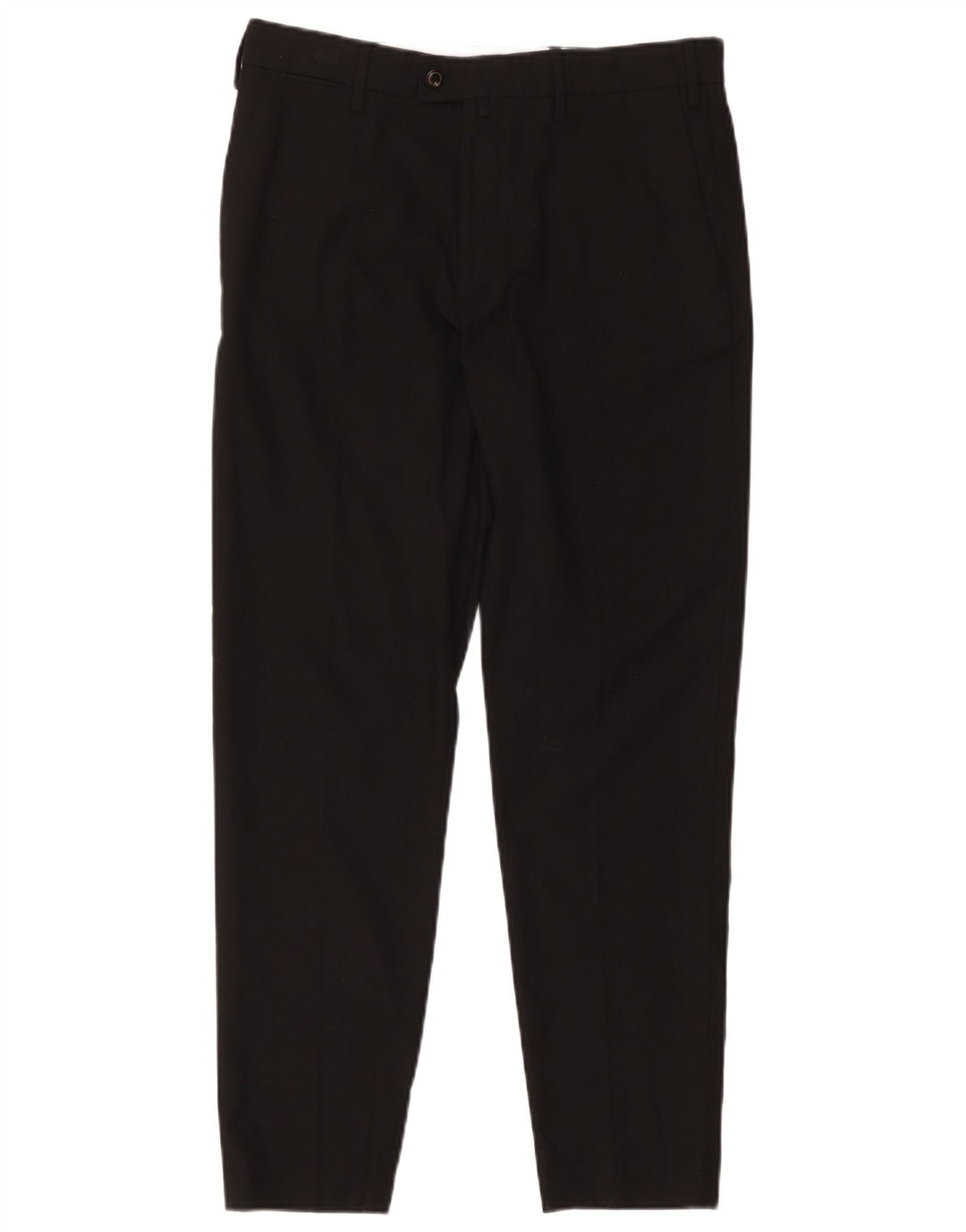 Zara Herren Slim Anzughose EU 40 Medium W31 L27 Schwarz Polyester