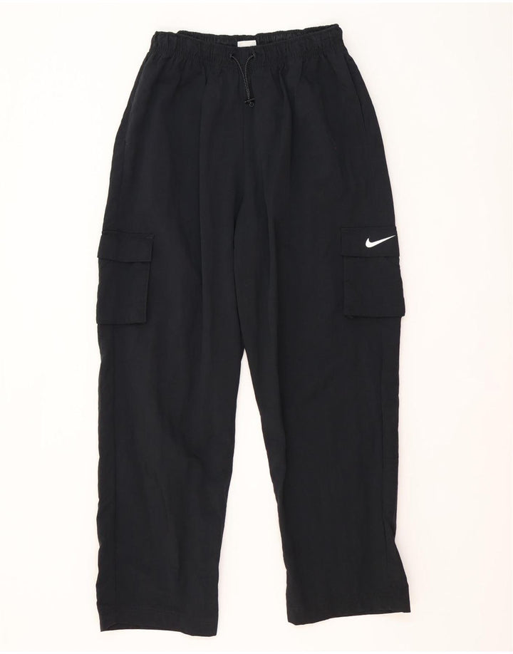 Nike Herren Cargo-Trainingshose aus mittelschwarzem Nylon