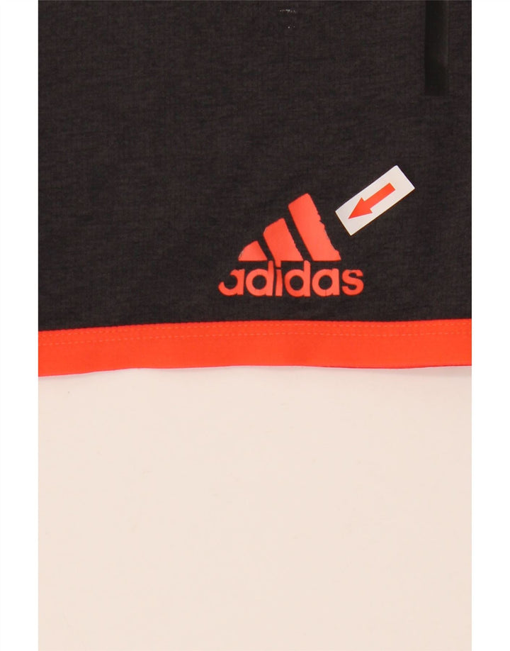 Adidas Herren Graphic Sport Shorts Mittelgrau Farbblock