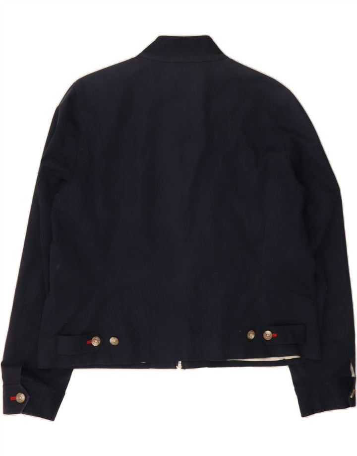 TOMMY HILFIGER Womens Bomber Jacket UK 18 XL Navy Blue Cotton Vintage Tommy Hilfiger and Second-Hand Tommy Hilfiger from Messina Hembry 