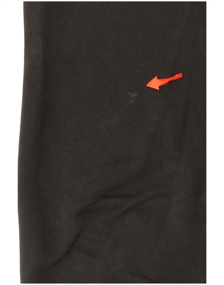 Nike Damen Trainingshose Jogger UK 10 Small Schwarz Baumwolle