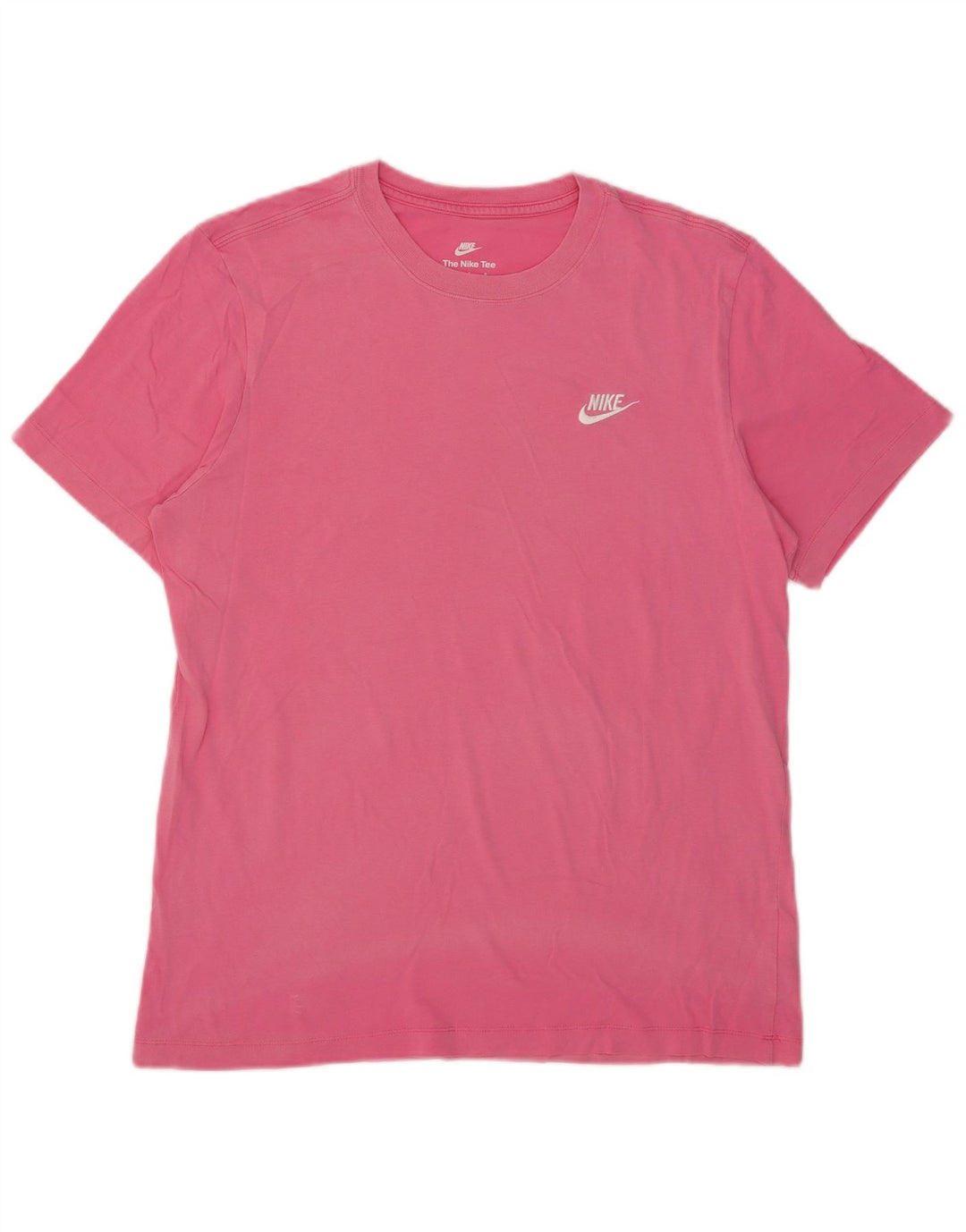 Nike Herren T-Shirt Top Large Rosa Baumwolle