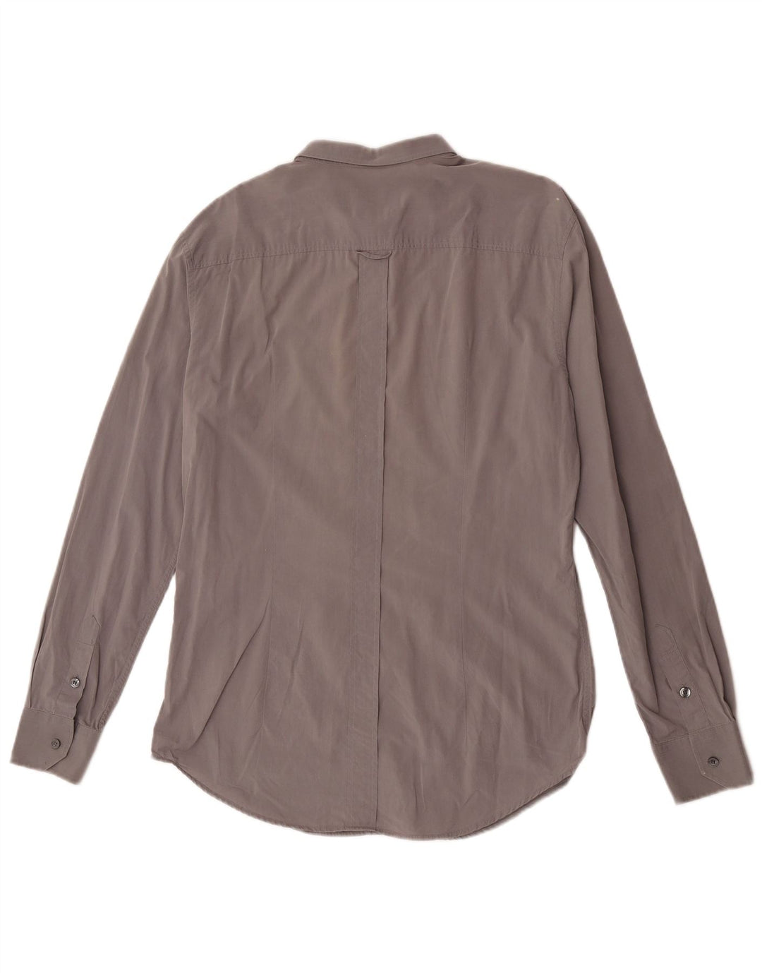 Dolce & Gabbana Herren Slim-Hemd IT 52 Large Grau Baumwolle