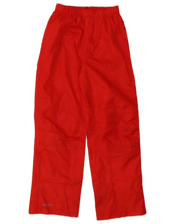 Wasserdichte Hose für Jungen von Mountain Warehouse, 11–12 Jahre, rotes Polyester