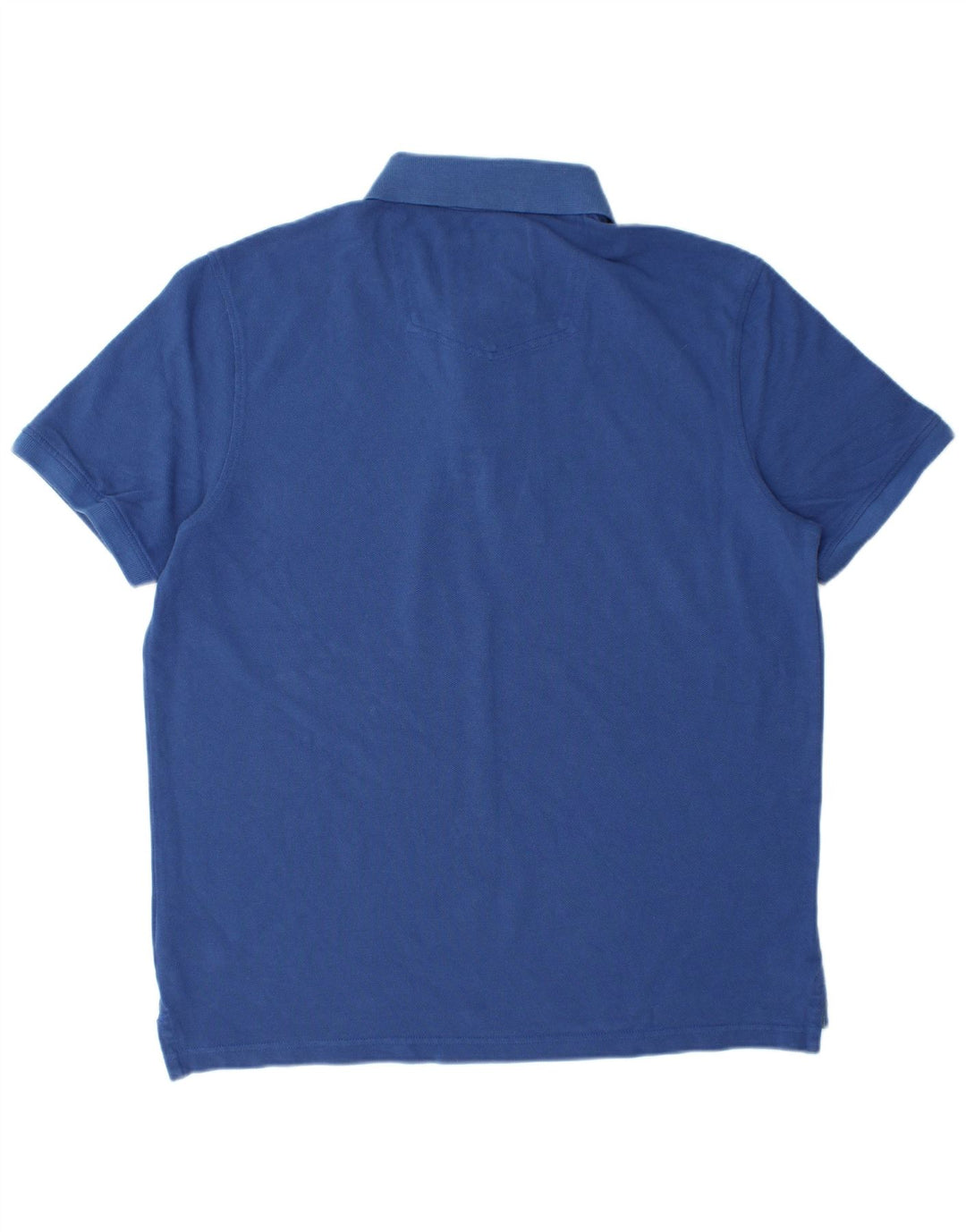 Fat Face Herren Poloshirt XL Blau Baumwolle