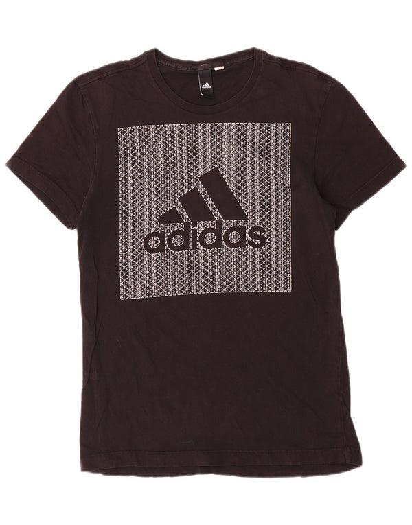 Adidas Herren Grafik T-Shirt Top Small Schwarz