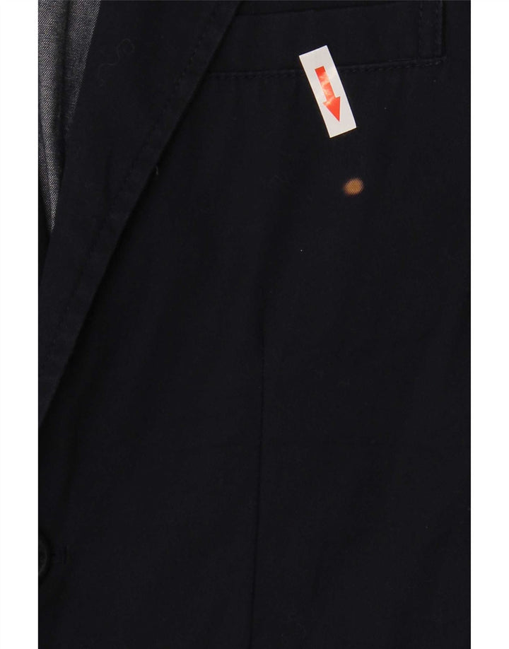 Tommy Hilfiger Jungen-Blazer mit 2 Knöpfen, 13–14 Jahre, marineblaue Baumwolle