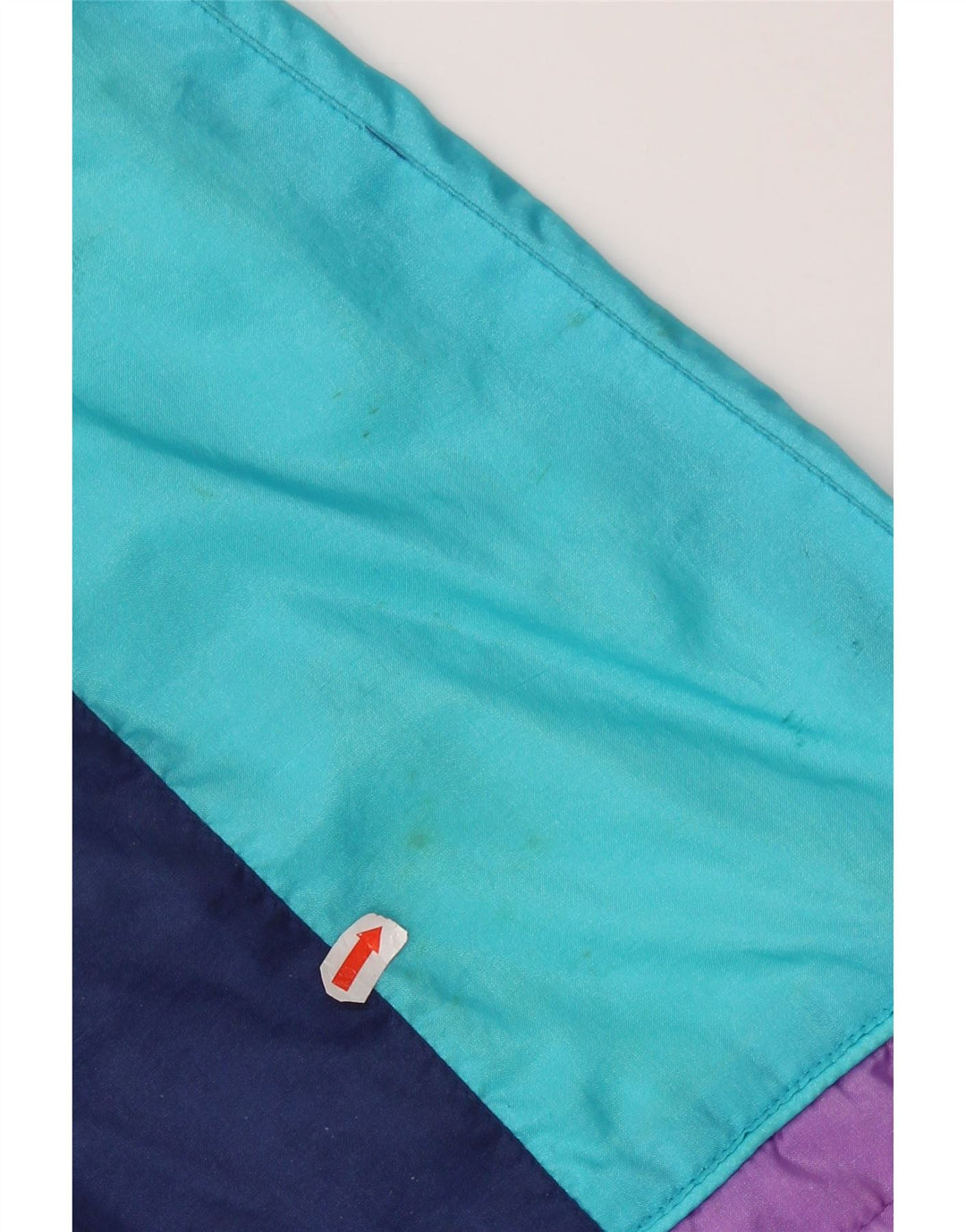 VINTAGE Herren-Trainingsanzugoberteil mit Grafik, mittelgroß, mehrfarbig, Farbblock