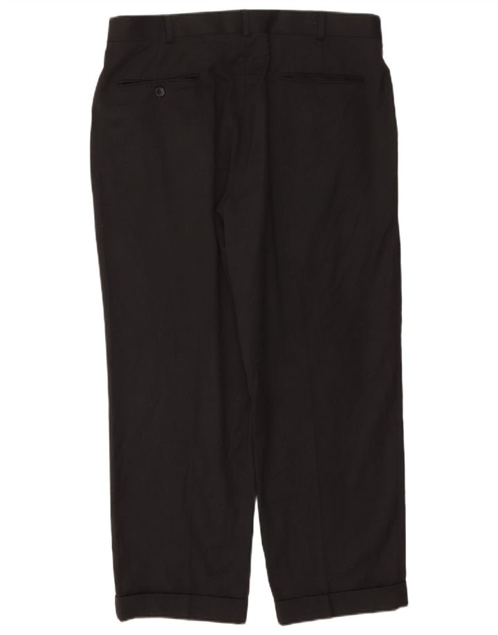 DOCKERS Herren-Chinohose mit Pegged, W36, L30, schwarzes Polyester