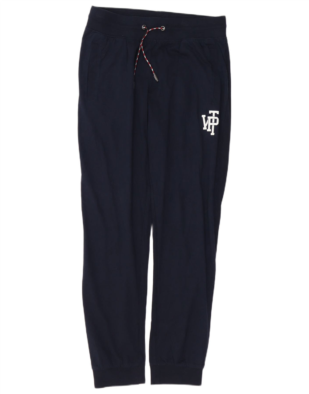 Ellesse Herren-Trainingsanzughose mit Grafik, mittelblaue Baumwolle, mittelblau