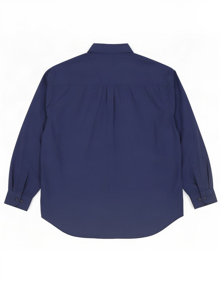 Pamela Herrenhemd Mittel Marineblau