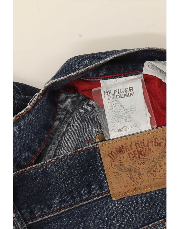 Tommy Hilfiger Herren Bootcut Jeans W38 L29 Marineblau Baumwolle