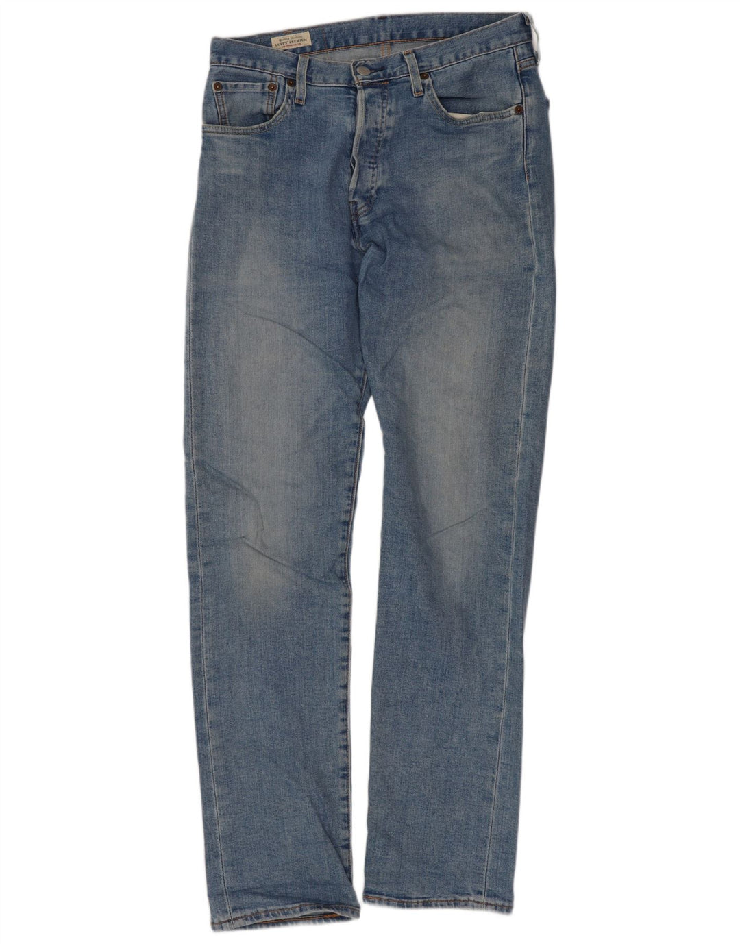 Levi's Herren 501 Straight Jeans W29 L32 Blaue Baumwolle