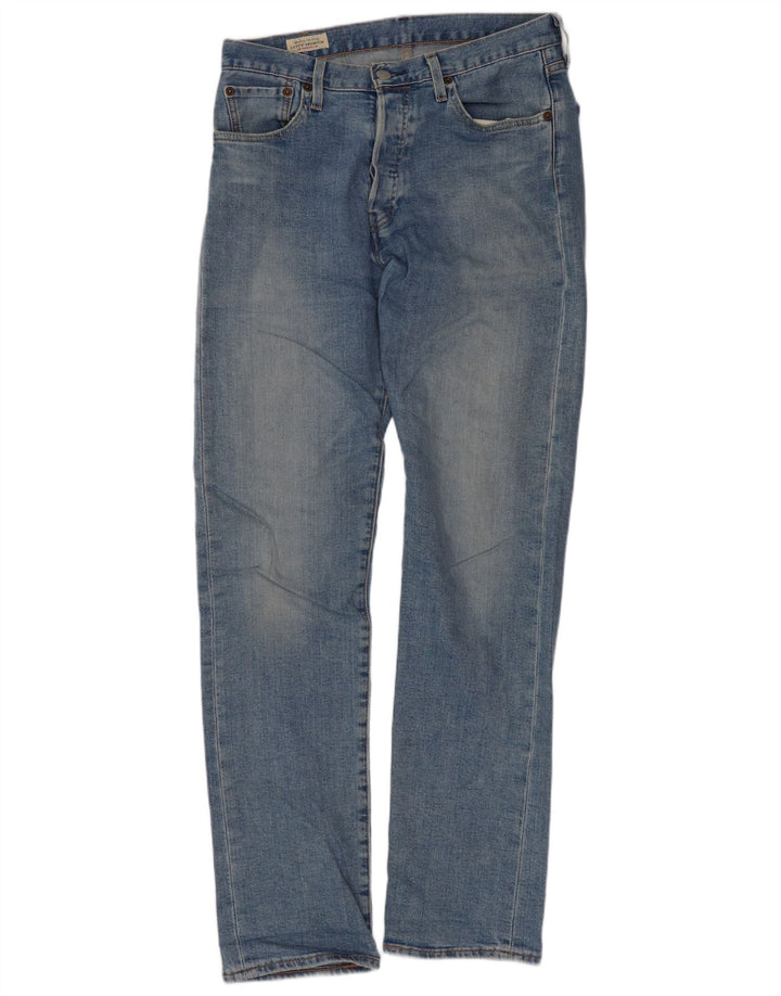 Levi's Herren 501 Straight Jeans W29 L32 Blaue Baumwolle