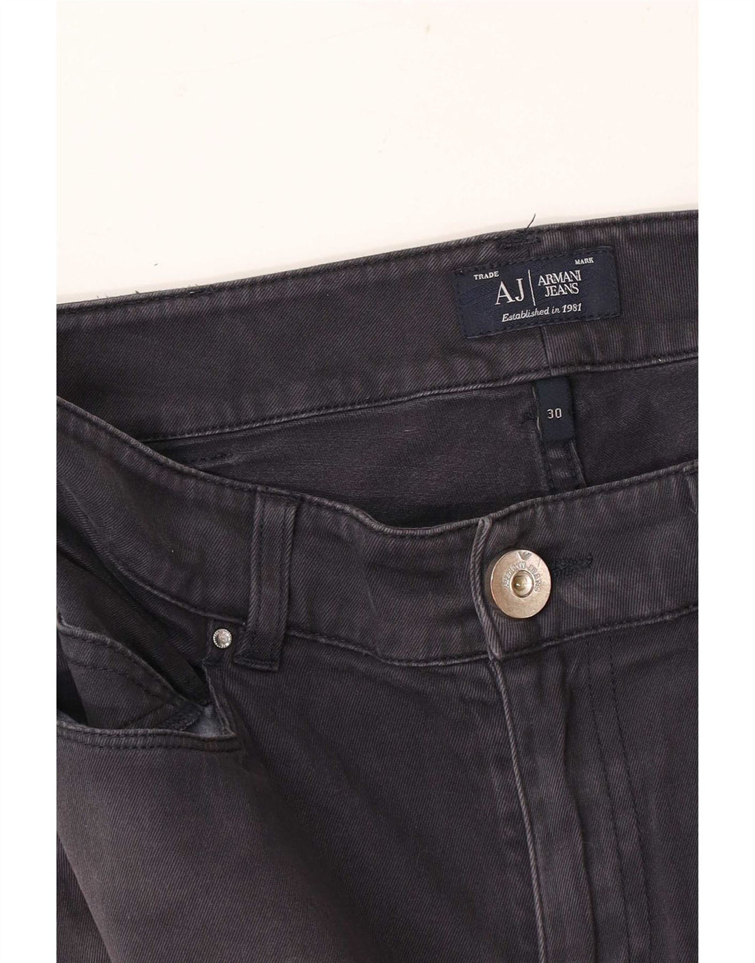 Armani Damen Skinny Jeans W30 L29 Marineblau