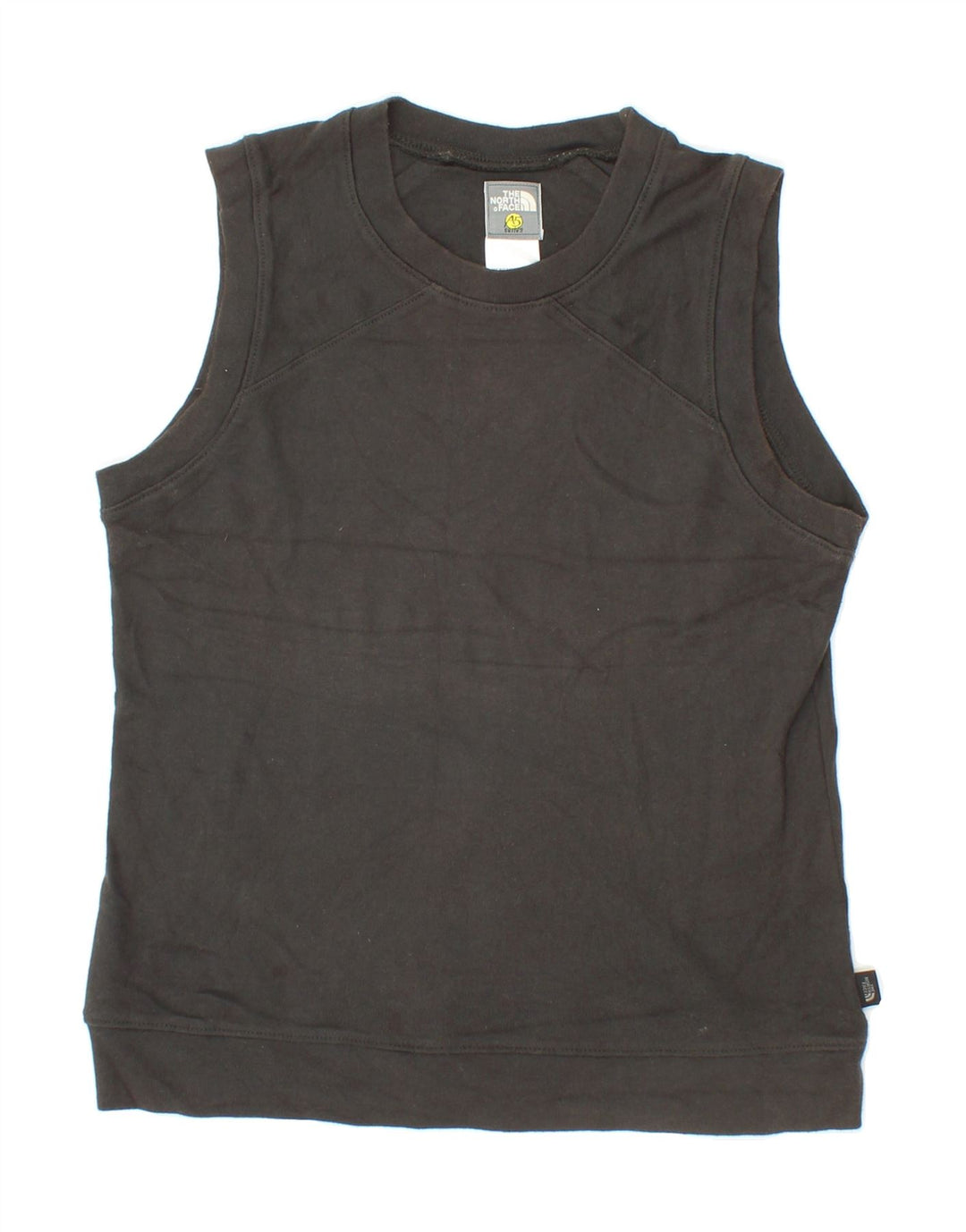 THE NORTH FACE Damen Weste Top UK 14 Large Schwarz Baumwolle