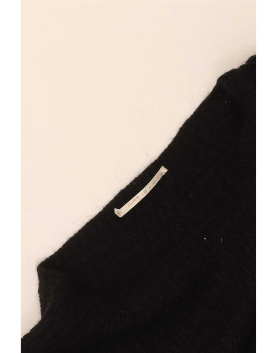 Gas Damen-Pullover mit U-Boot-Ausschnitt, Gr. 8, Schwarz