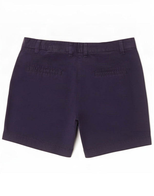 Marks & Spencer Damen Chinoshorts UK 12 Medium W32 Marineblaue Baumwolle