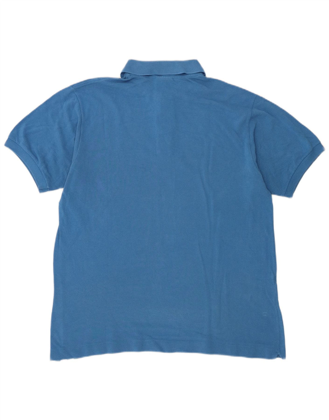 Lacoste Herren-Poloshirt, Größe 5, groß, blaue Baumwolle