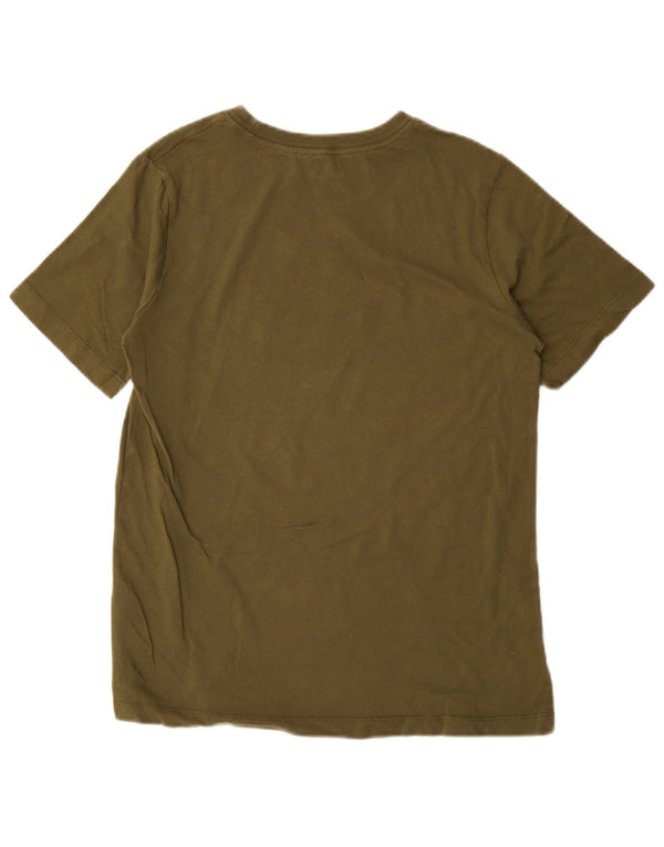 Nike Jungen Grafik T-Shirt Top 13–14 Jahre XL Khaki Baumwolle