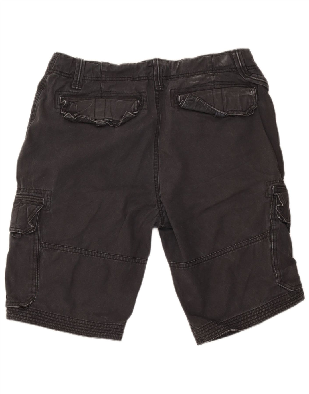 Fat Face Herren-Cargo-Shorts, W36, Größe L, Grau, Baumwolle