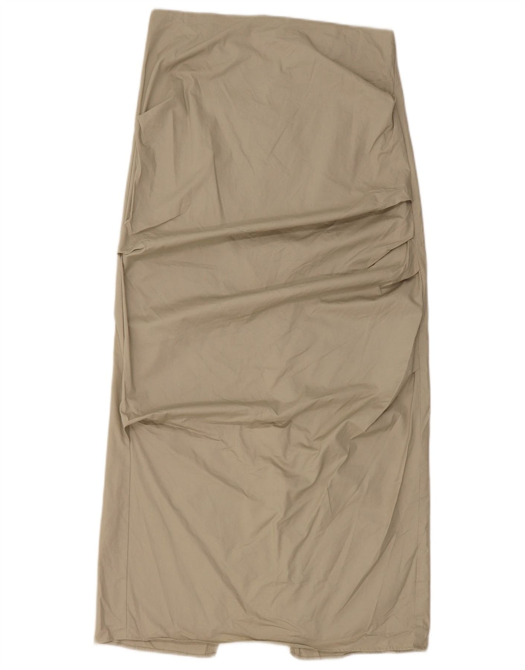 Zara Damen Maxirock Medium W28 Grüne Baumwolle