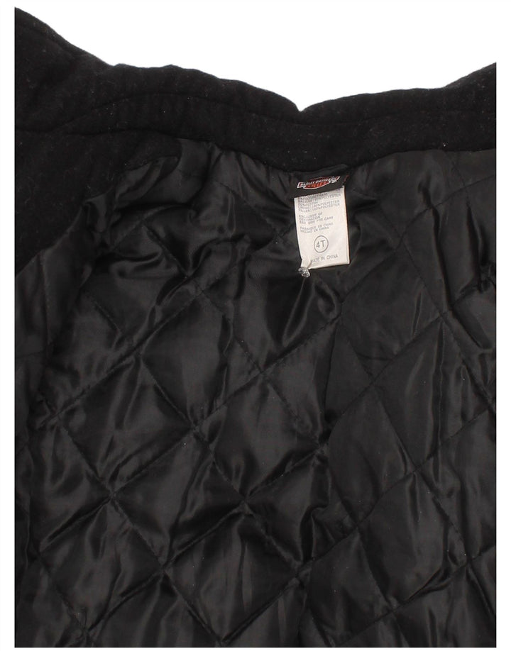 Harley Davidson Jungen-Unijacke mit Grafik, 3–4 Jahre, Marineblau, Farbblock