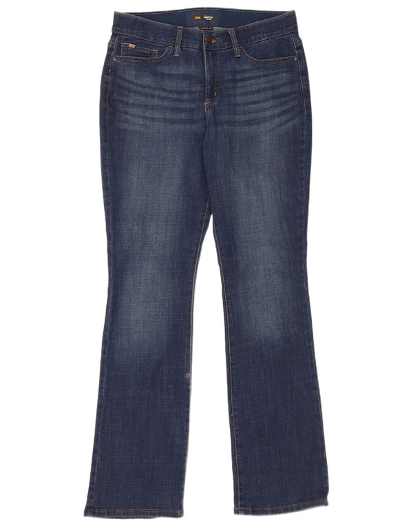 Lee Damen Bootcut-Jeans mit mittelhohem Bund und normaler Passform, US 12, Größe L, W32, L33, Blau
