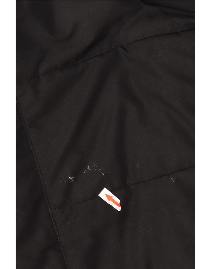 Jack Wolfskin Damen Kapuzenmantel, gepolstert, UK 12/14, mittelschwarz, Polyester