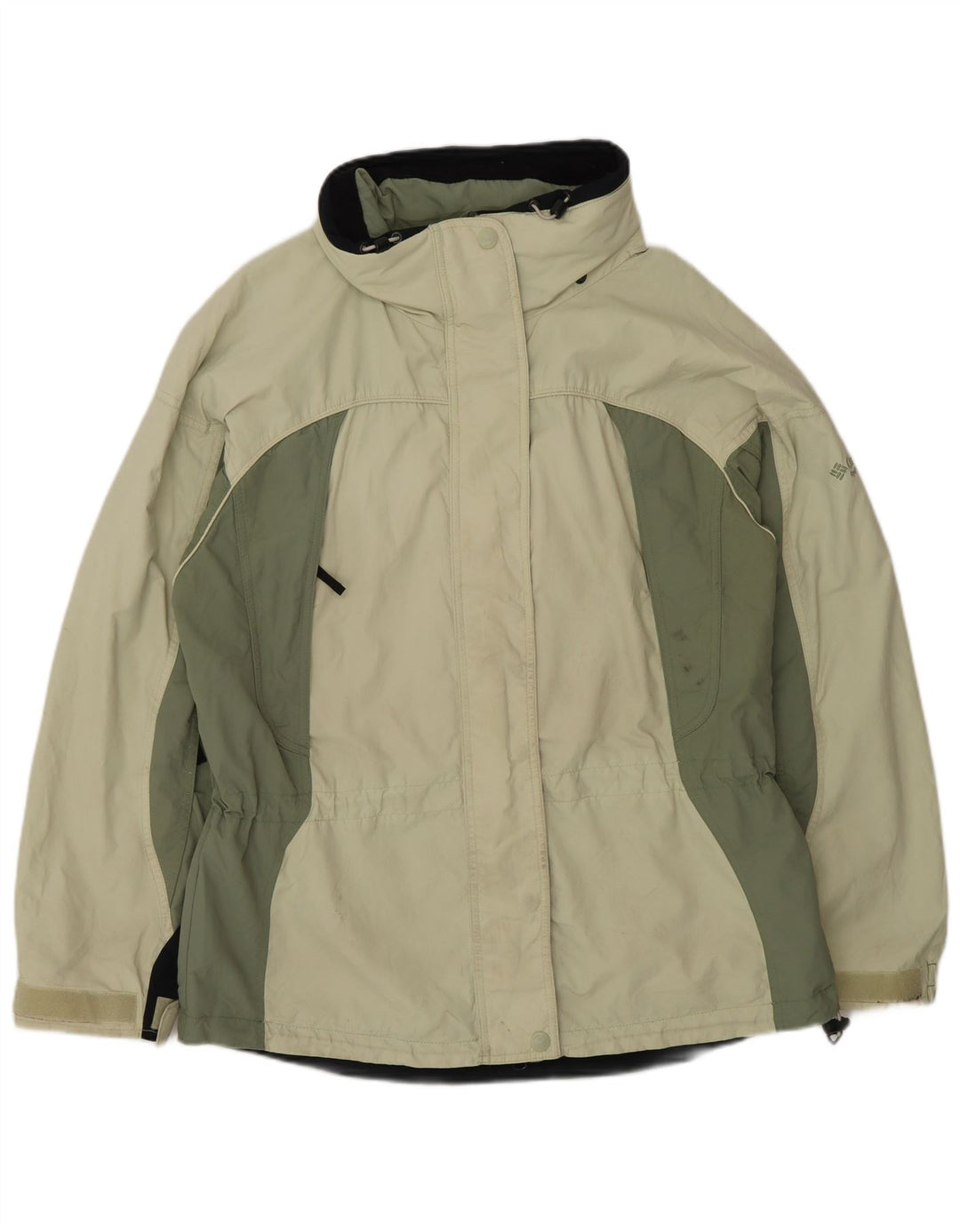 Columbia Damen Interchange Loose Fit Regenjacke UK 16 Large Grün