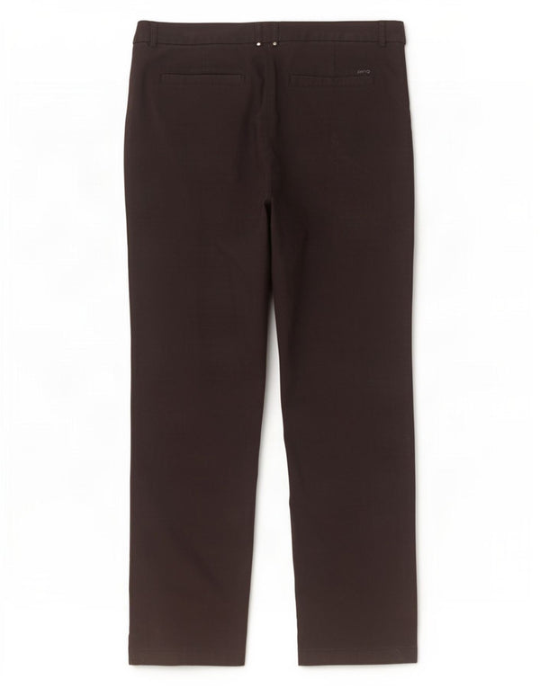 Ping gerade Chino-Hose für Damen, UK 14, Größe L, W34, L29, schwarze Baumwolle