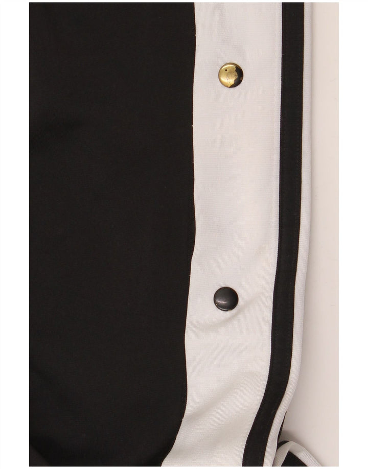 Adidas Herren-Trainingshose, groß, schwarzes Colourblock-Polyester