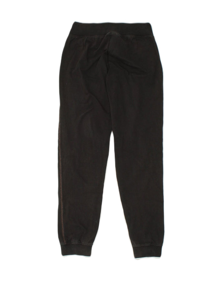 CHAMPION Womens Tracksuit Trousers Joggers Small Black Cotton | Vintage Champion | Thrift | Second-Hand Champion | Used Clothing | Messina Hembry 